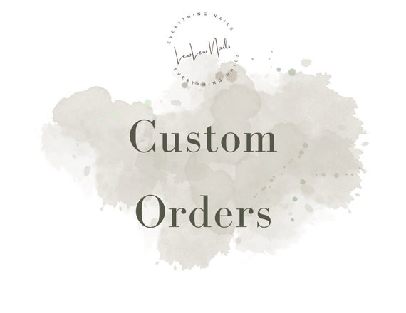 Custom Press On Nails| Custom Design| Coffin Press On Nails| Square Press On Nails| Fake Nails | Press On Nails | Glue On Nails