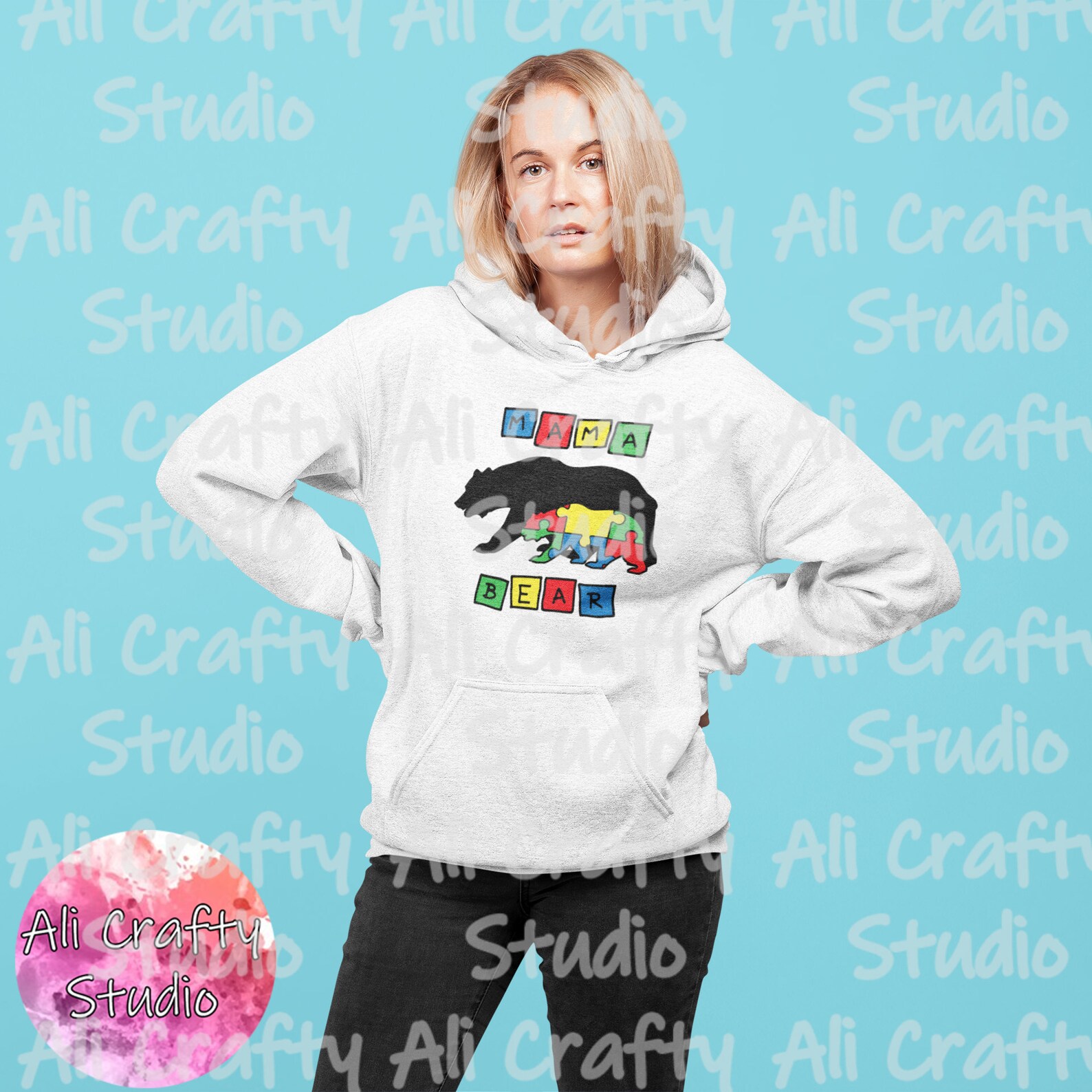 Free Free Mama Bear Autism Svg 880 SVG PNG EPS DXF File