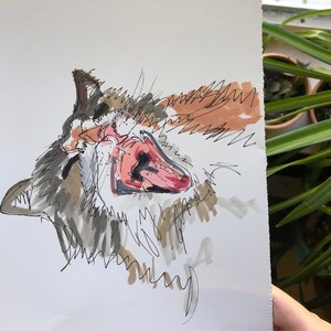 Custom Pet Portrait, pet, animal portrait, pet drawing, custom drawing,