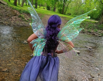 Adult Dress Up Elf Fairy Wing Dress Up Bella Adulto 42 31 cm Halloween Girls Green Butterfly Wings