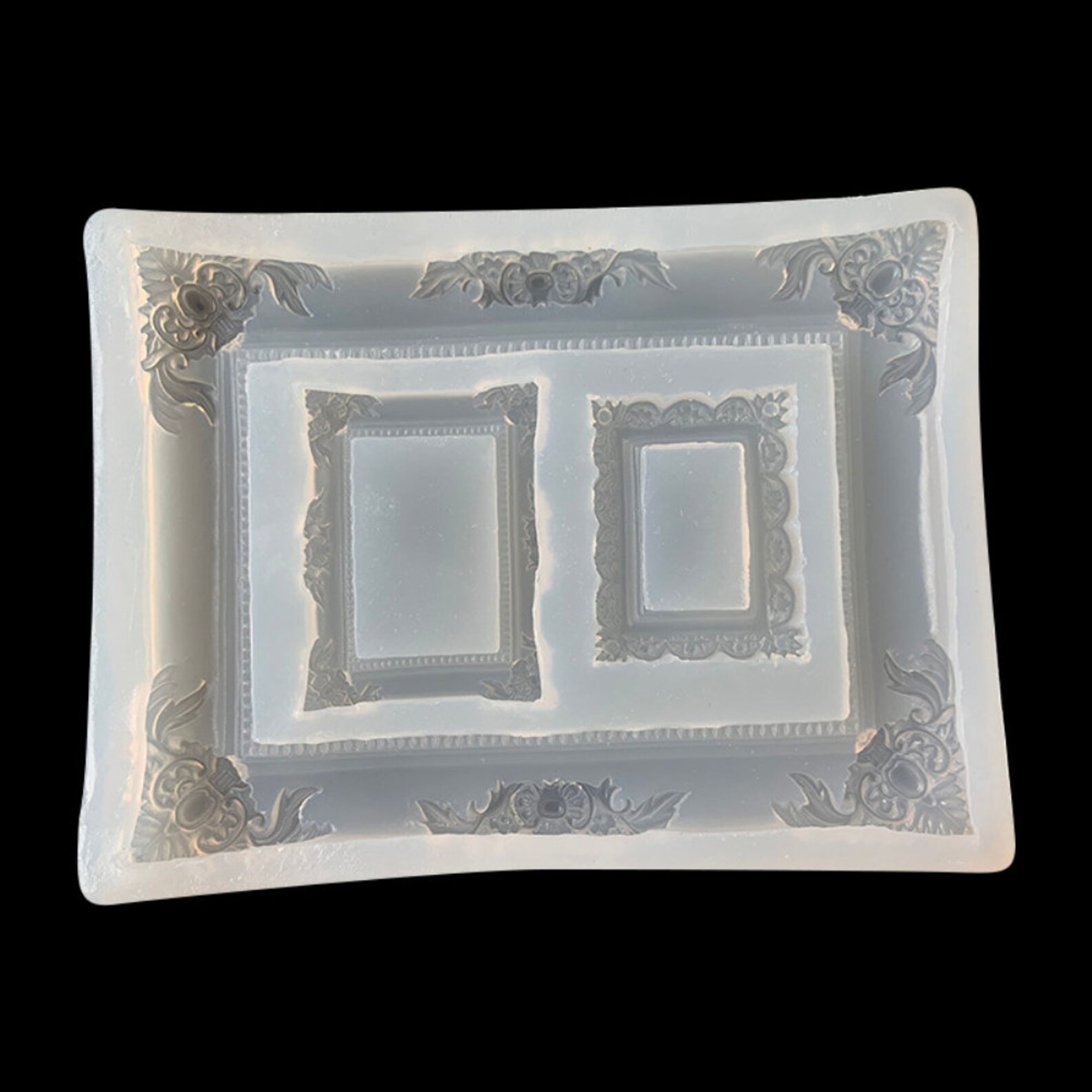 Photo Frame Mold Display DIY Fondant Cake Biscuit Silicone Etsy UK