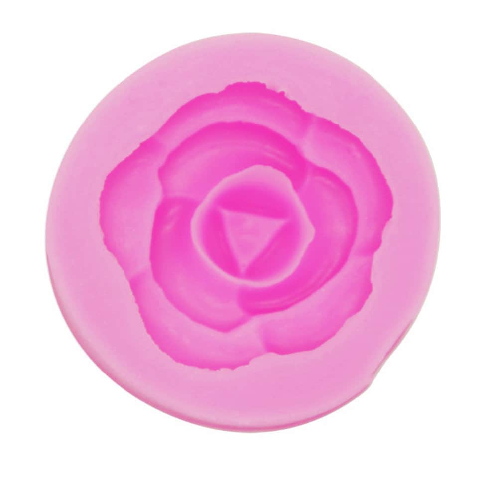 Camellia Mini Rose Daisy Flower Silicone Sugarcraft Mold Resin