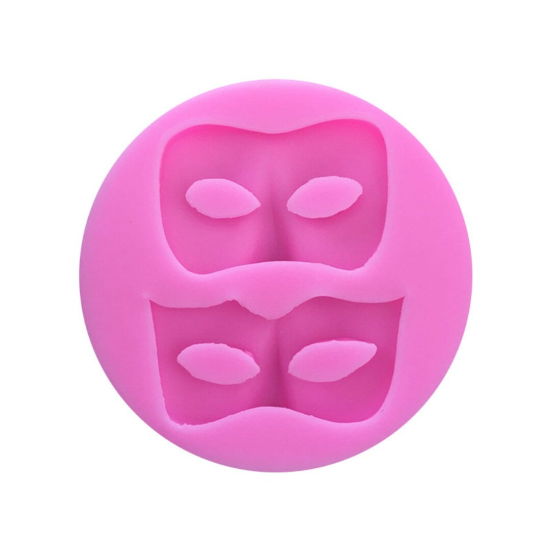 Maske Schimmel DIY Fondant Schokolade Kuchen Keks Silikon Dekoration Modellierung Werkzeug