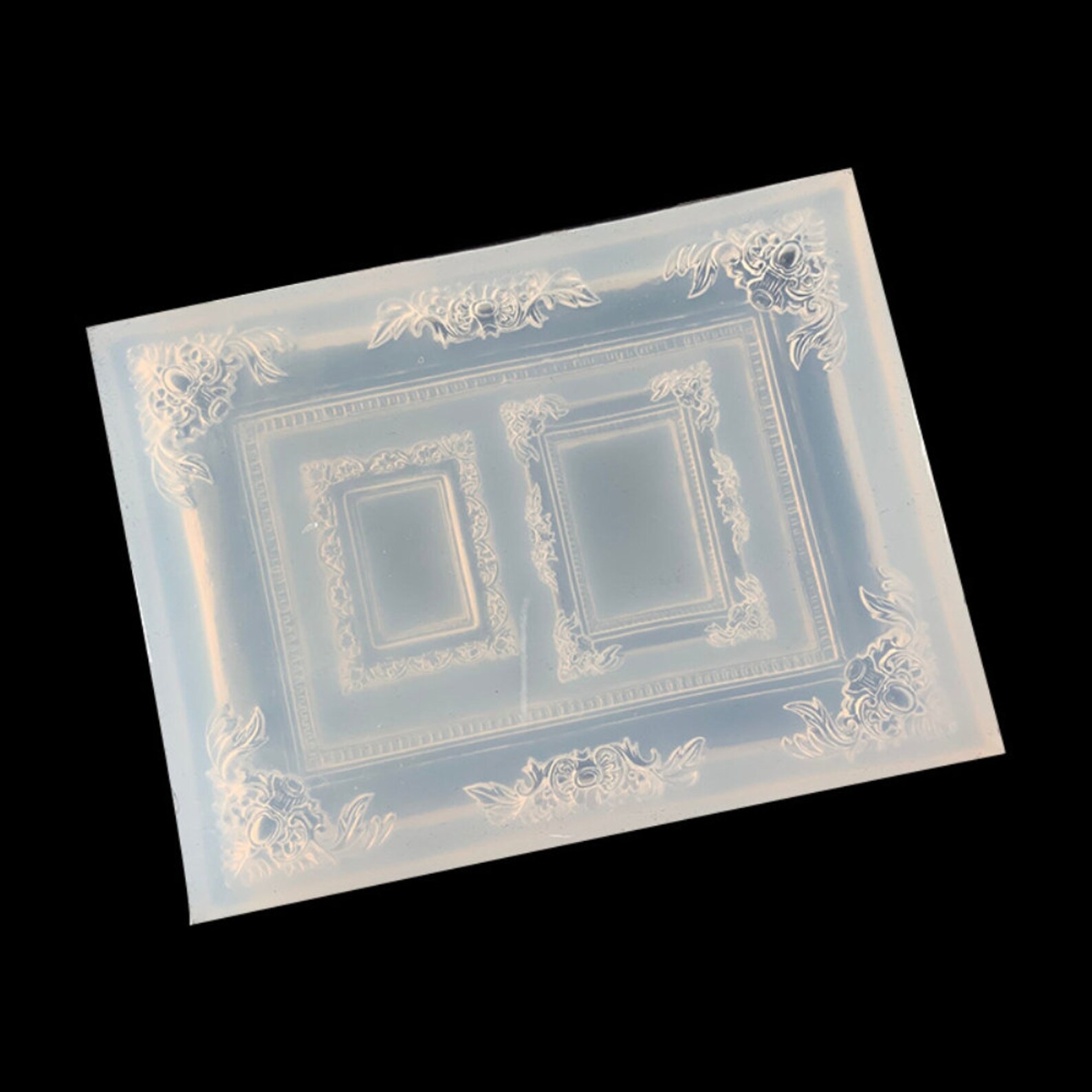 Photo Frame Mold Display DIY Fondant Cake Biscuit Silicone Etsy UK