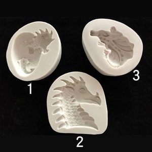 Easter dragon egg mold DIY Fondant chocolate Cake Biscuit silicone Decoration Modeling Tool Handmade Silicone Mold