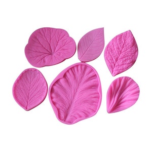 leaf set mold DIY Fondant chocolate Cake Biscuit silicone Decoration Modeling Tool Handmade Silicone Mold