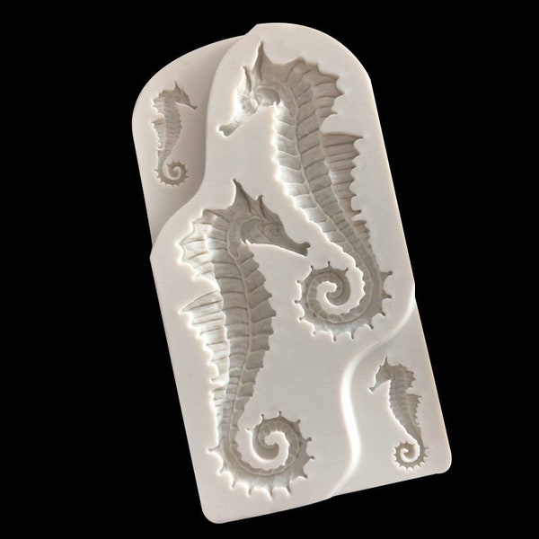 starfish seahorse mold DIY Fondant chocolate Cake Biscuit silicone Decoration Modeling Tool Handmade Silicone Mold