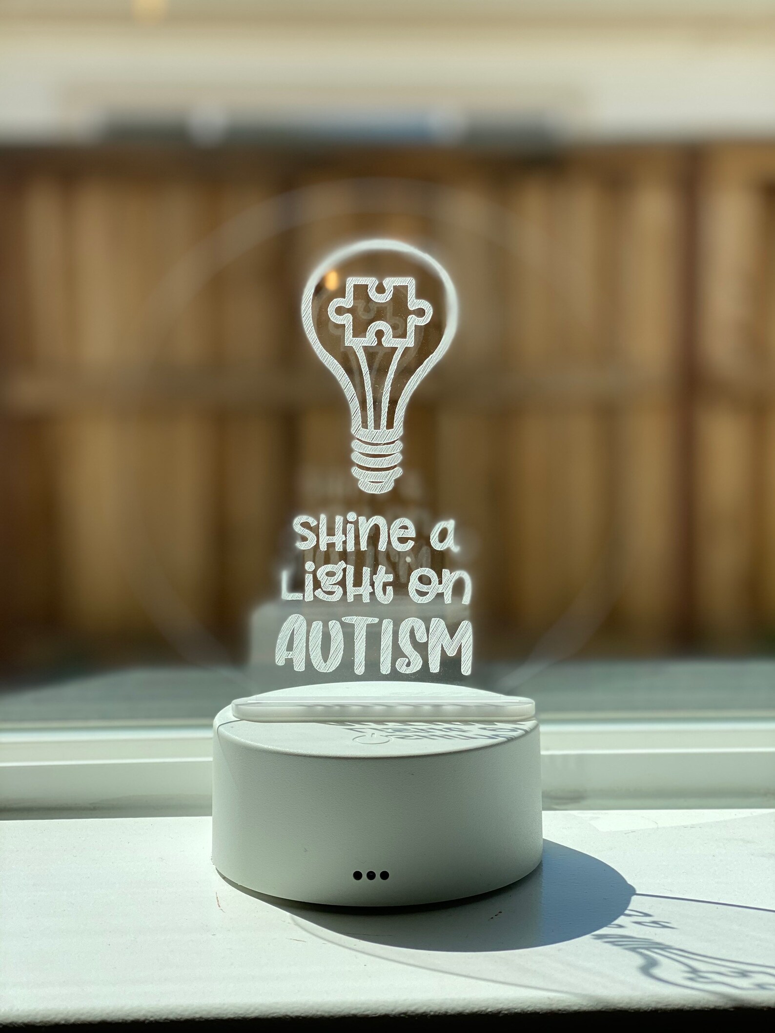 Autism Awareness Night Light Etsy