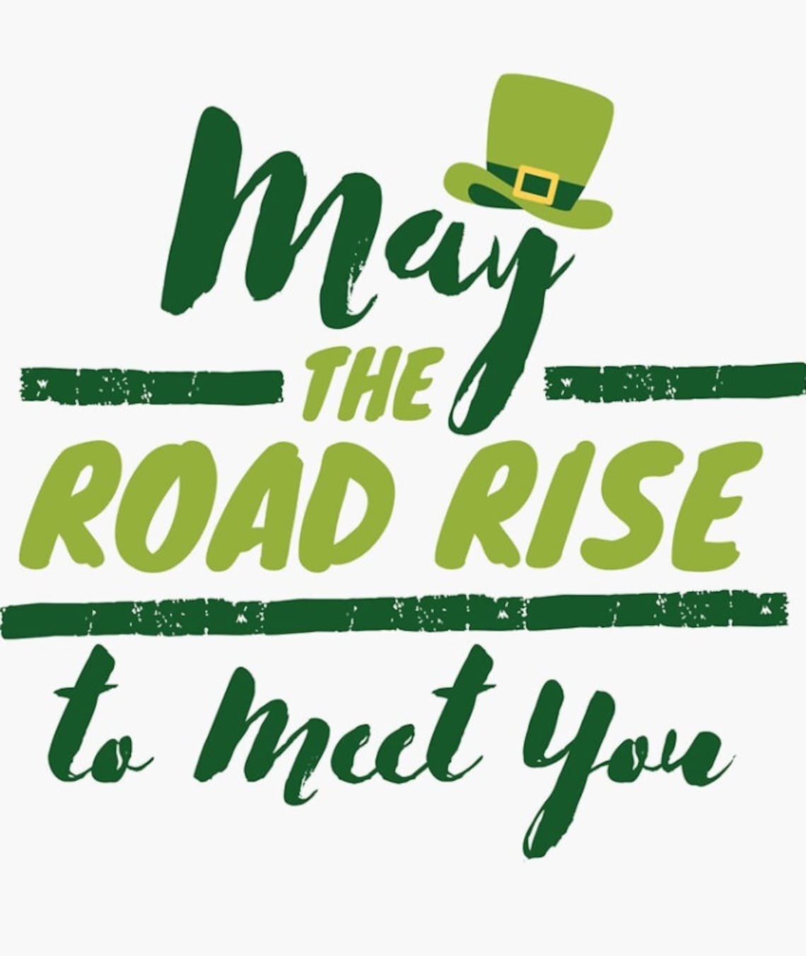 May the Road Rise to Meet You Sticker Etsy