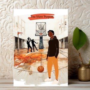 Inspirationskarten, Zweck, Selbstwertgefühl, Jugend, spirituelle Karten, Grußkarten, Geschenke, Afroamerikaner