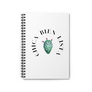Caderno Espiral Chica Bien Lista | Revista Latina | Cultura Latina | Presente Latina | Cultura Mexicana | CBL