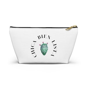 Chica Bien Lista Makeup Bag | Latina Gift | Latina Culture | Mexican Cosmetic Bag | CBL
