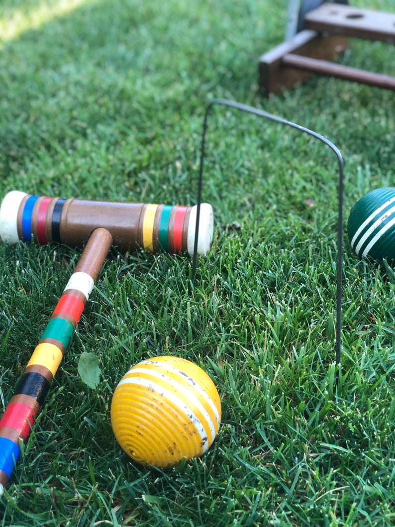 9 Croquet Wickets Replacement Set of Metal Wickets Etsy