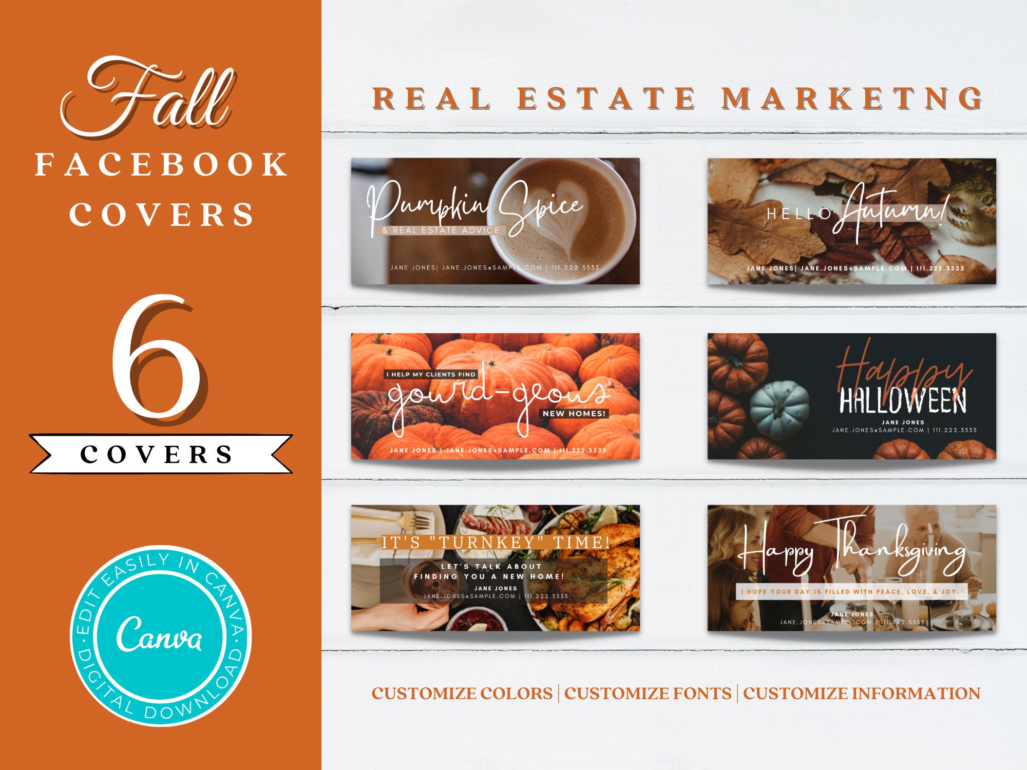 Real Estate Facebook Cover Banner | Real Estate Marketing | Social ...