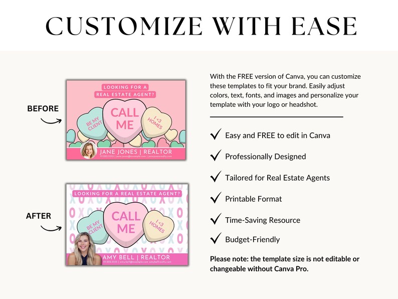 customize with ease