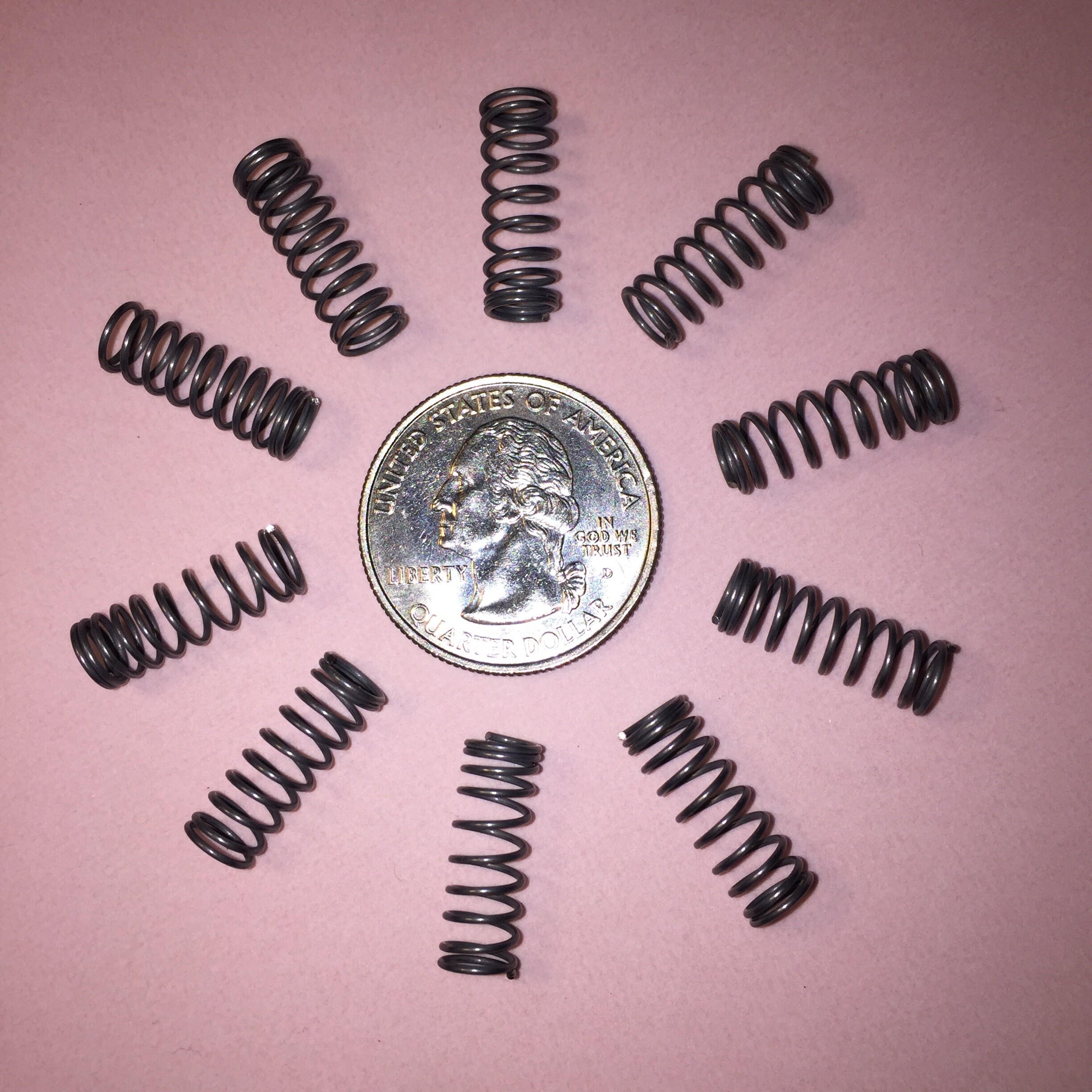10 Pcs Small Compression Springs 3/4 in. 20 mm Long x 1/4 Etsy