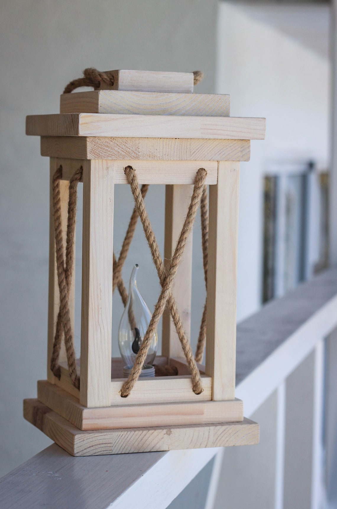 Wood craft kits for adults DIY wooden lantern Woodworking Etsy