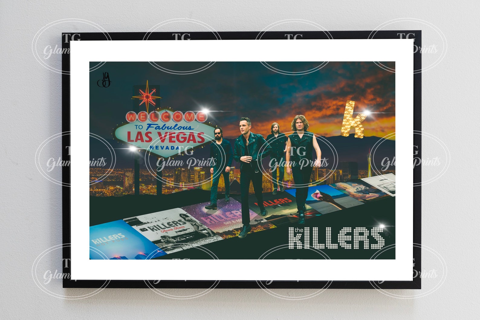 The Killers Wall Art Etsy