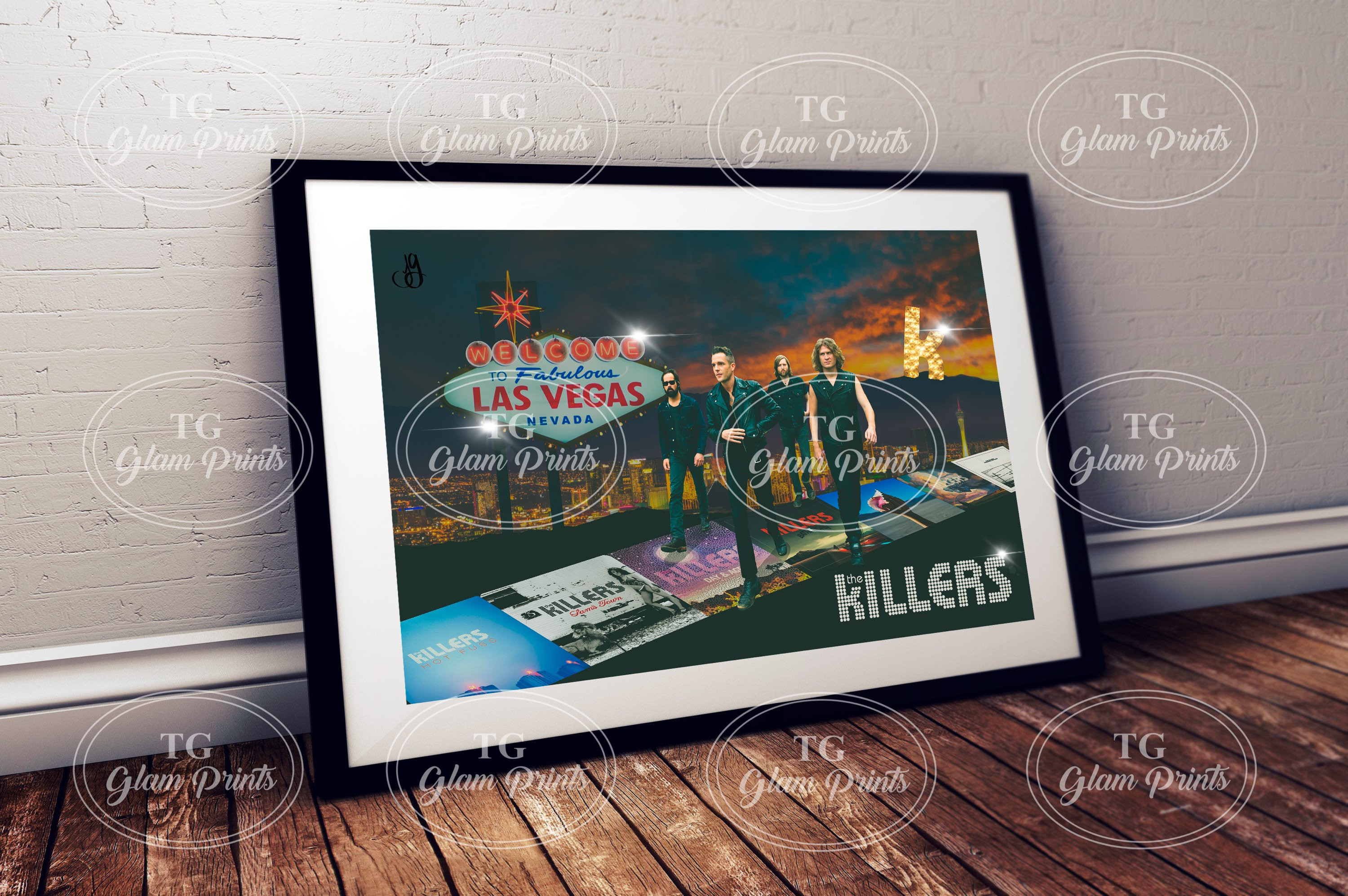 The Killers Wall Poster Etsy Canada