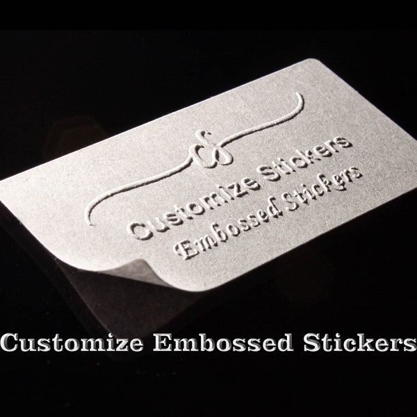 Raised Embossed Etsy