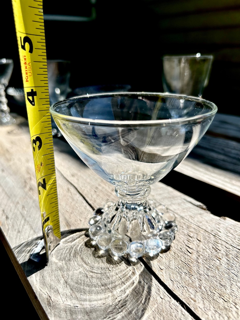 Candlewick Lot Imperial Glass Ohio Salad Lunch Plate, Fruit Dessert