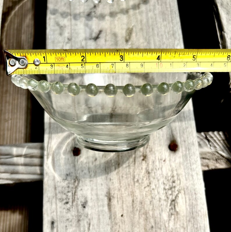 Candlewick Lot Imperial Glass Ohio Salad Lunch Plate, Fruit Dessert