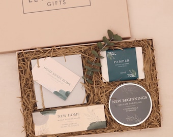 Nieuw huis brievenbus cadeau - Housewarming Gift Set - Nieuw huis cadeaupakket - Housewarming Hamper - Brievenbusvriendelijk - Nieuw huis aanwezig