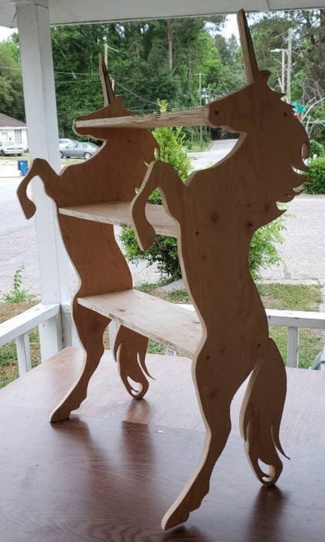 Unicorn Bookshelf Etsy