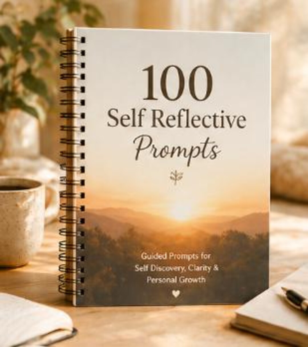 100 Self Reflection Prompts Journal | Self Discovery, Clarity ...