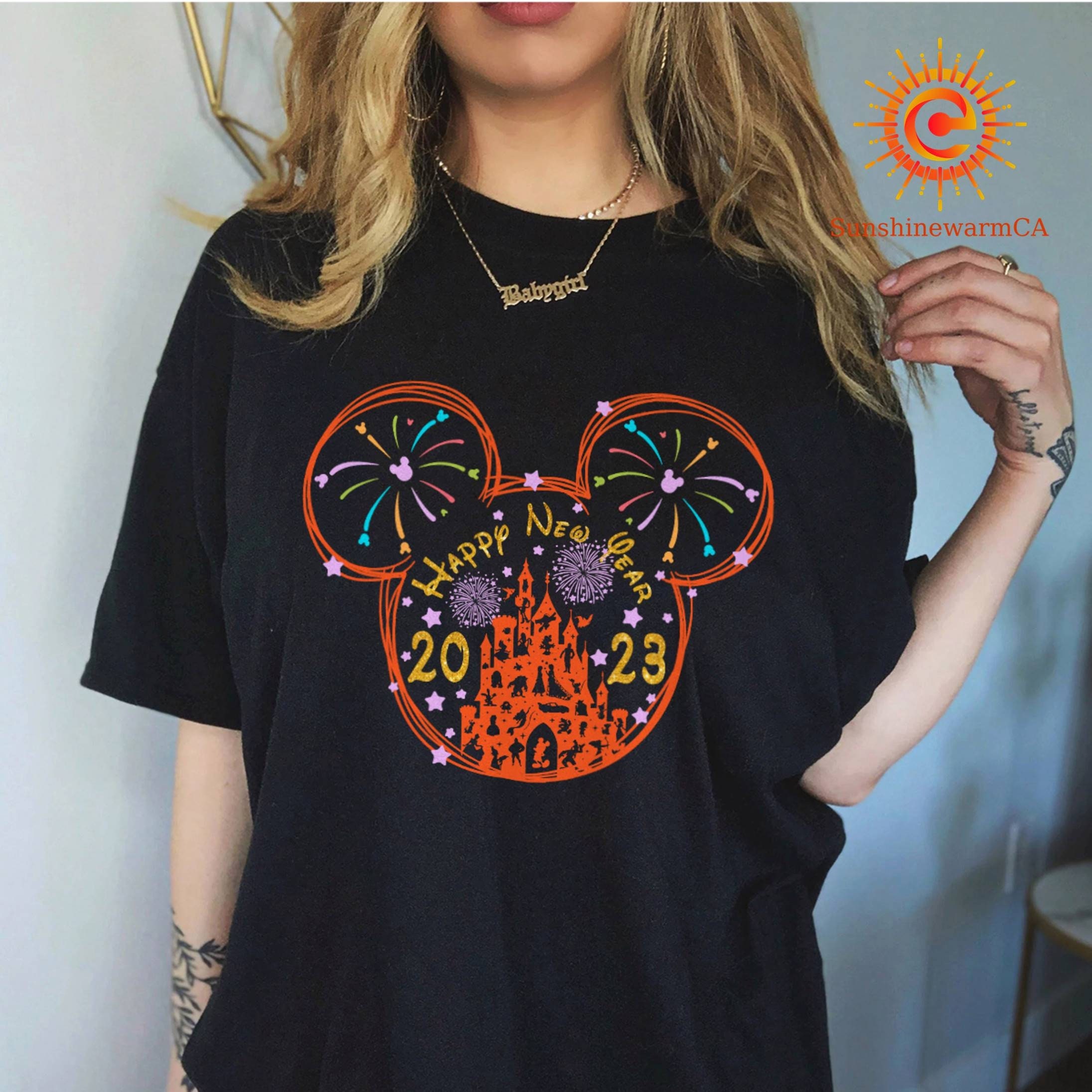 Discover Disney Happy New Year Sweater, Disney Family Matching Shirt
