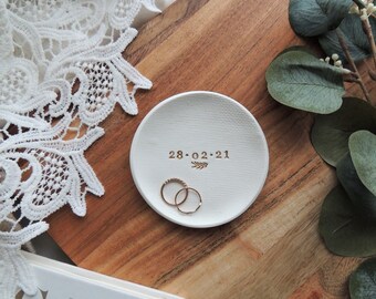 Personalized Jewelry Dish | Ring Dish | Engagement Gift | Wedding Gift | Anniversary| Bridal Shower | Valentine's Day | Wedding Photography