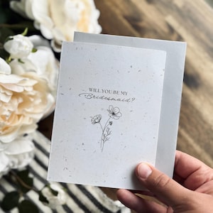 de proposition de demoiselle d'honneur | Demoiselle d'honneur personnalisée | Proposition de demoiselle d'honneur | carte nuptiale de douche | Cartes de mariage | Proposition de demoiselle d'honneur