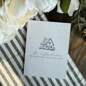 de pendaison de crémaillère personnalisée | Cadeau pour maison neuve | Home Sweet Home | Félicitations pour votre nouvelle maison | Première maison