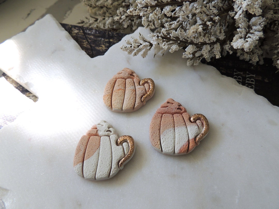 Marbled Teacup Clay Magnet Set Fridge Magnets Fall Decor Stocking ...