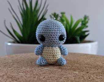 Squirtle Keyring Crochet Pattern