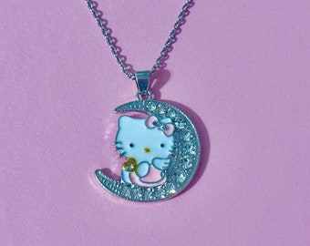 Collar grabado de Hello Kitty