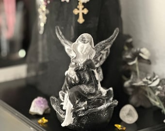 Hada Estatua de Hada Brillo Fantasía Fairycore