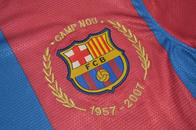 fc barcelona 2007 jersey