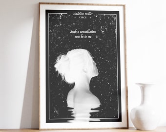 Circe Quote Print, Star-Crossed Souls, Madeline Miller Greek Mythology Wall Art