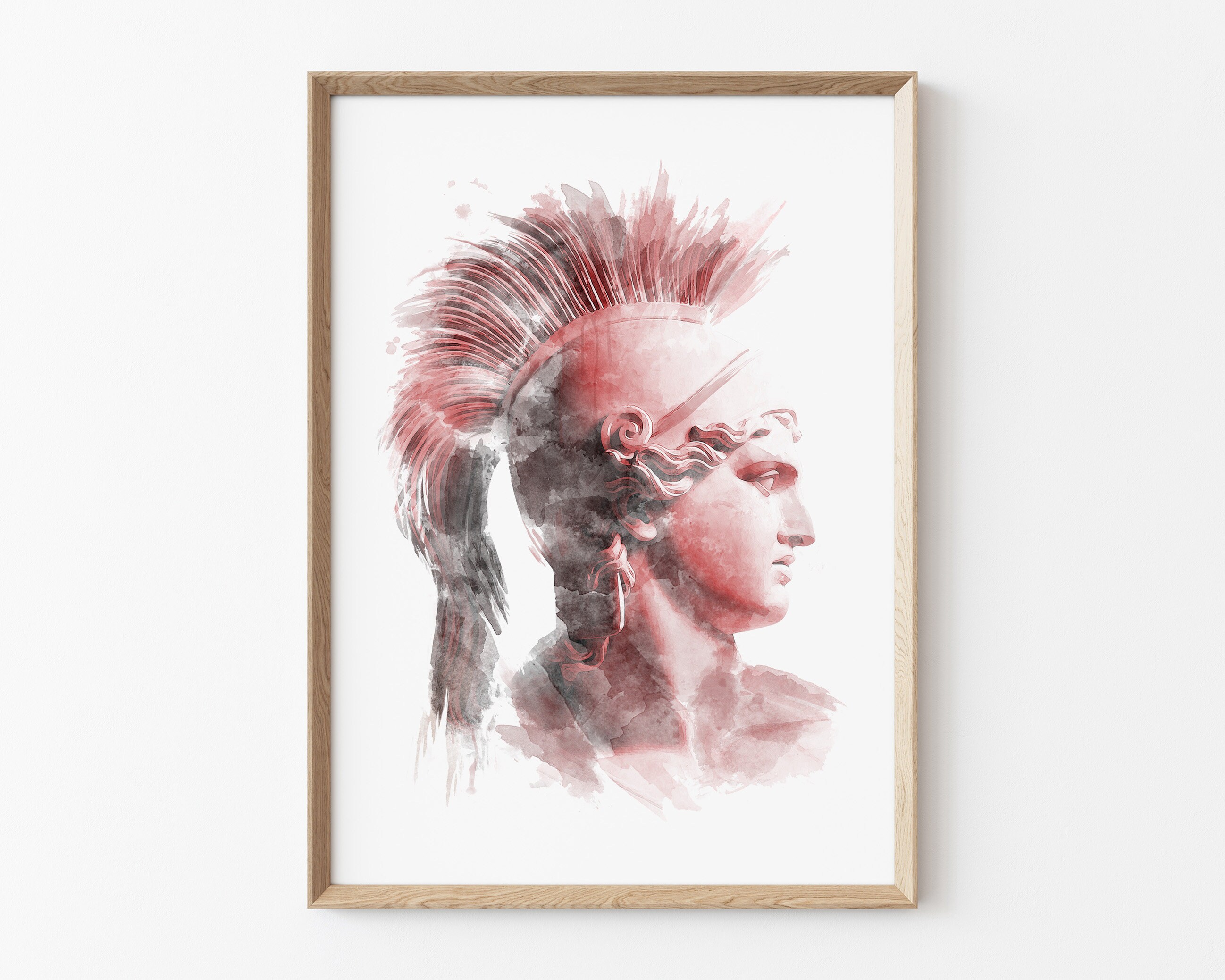 Buy Greek Warrior Watercolour Print Jason and Argonauts Mythology Online in  India - Etsy