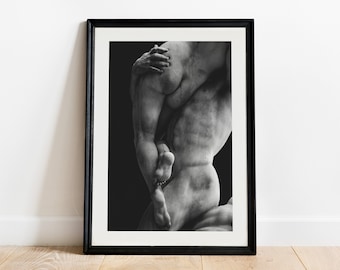 Sabine Women Print, Giambologna Detail, Renaissance Florence Sculpture Wall Art