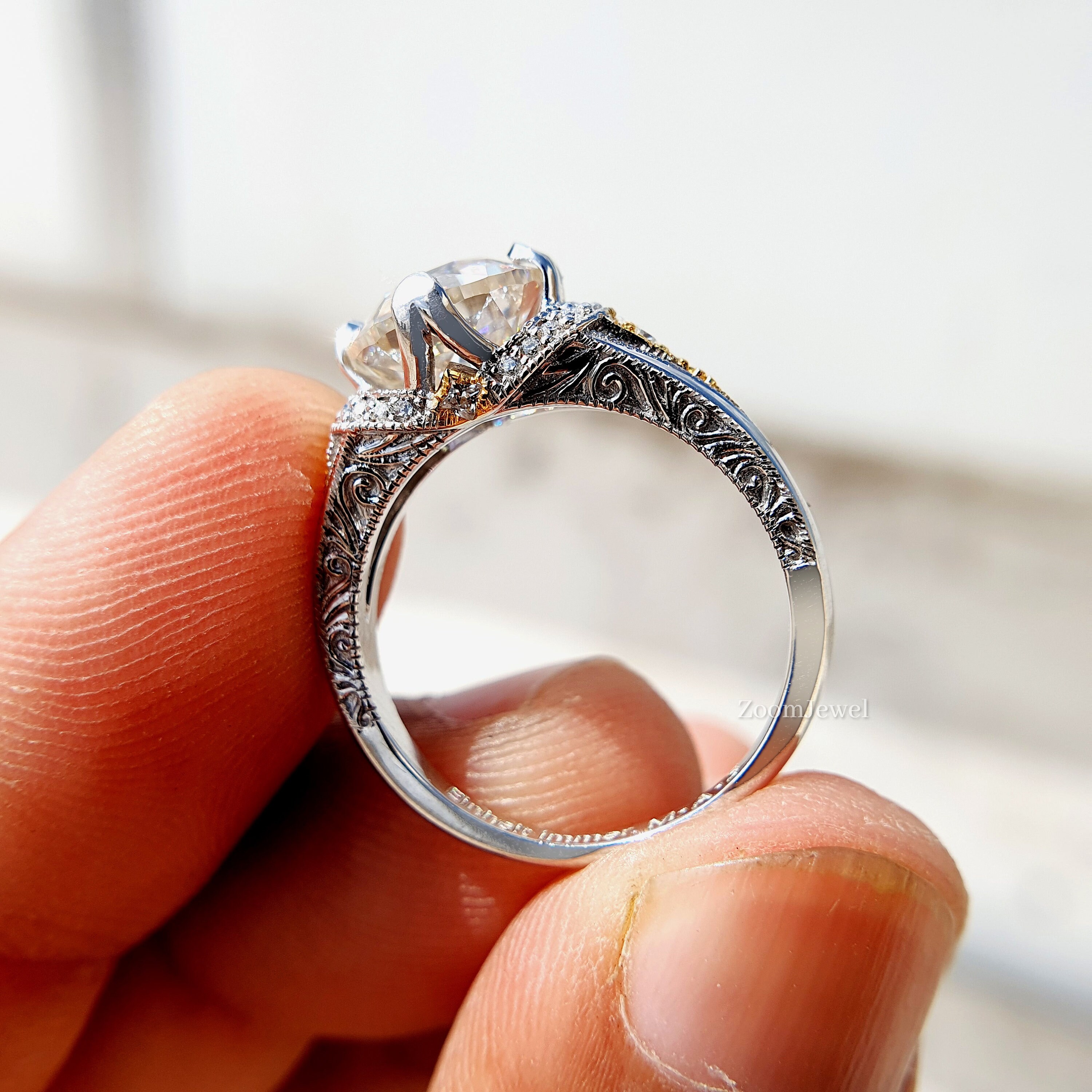 1.50ct☆✨ダイヤモンドプラチナフルエタ二ティリング指輪 18金 1.50ct☆✨ダイヤモンドプラチナフルエタ二ティリング指輪 18金