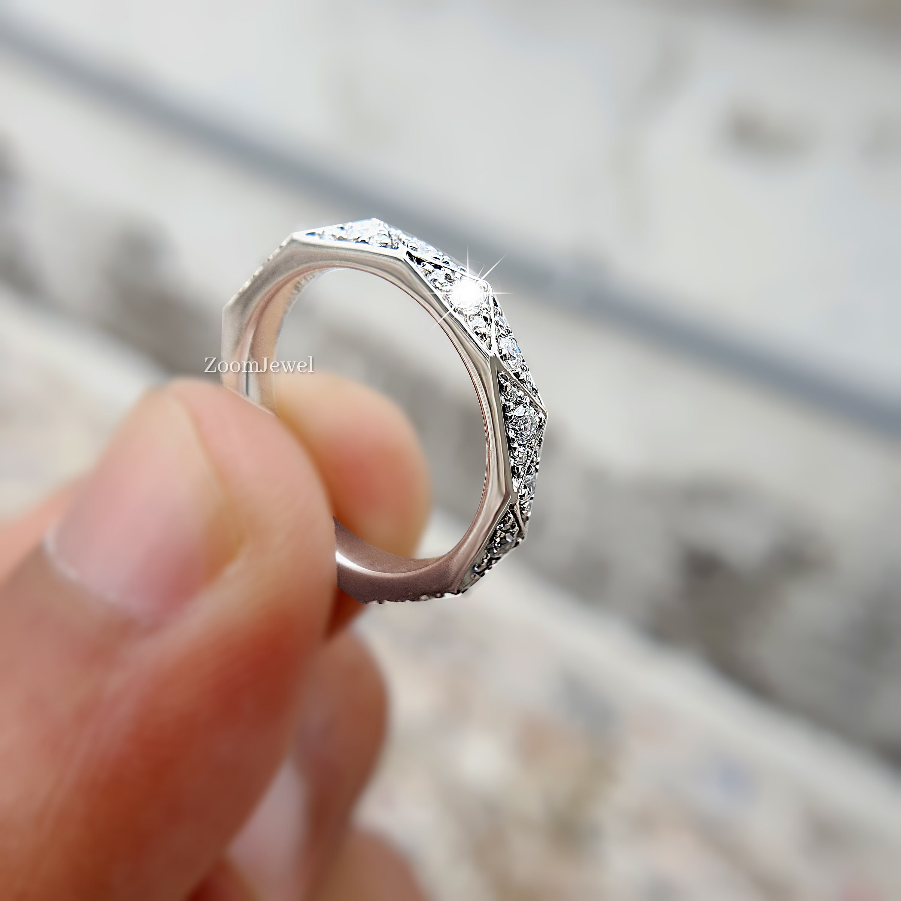 Platinum thumb ring price sale