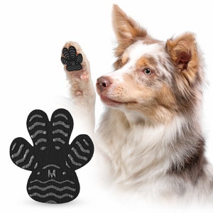 Lightweight Dog Paw Grips for Slippery Floors Indoor and Outdoor Paw  Protectors for Safer Paws Self-adhesive Traction Pads Black 