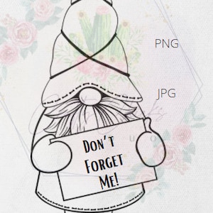 面白いノーム トートバッグ SVG、ノーム SVG、トートバッグ SVG