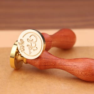 Custom Wax Seal Stamp, Wedding Wax Seal Kit, Personalized Wax Seal for Unique Gift, Custom Business Logo Wax Stamp for Gift Wrapping