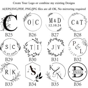 Sello de sello de cera personalizado para invitación de boda, sello de sello de cera con logotipo personalizado, kit de sello de cera inicial/carta, regalos de sello de cera personalizados imagen 4