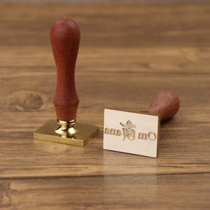 Aangepaste lakstempel rechthoek, aangepast bedrijfslogo, gepersonaliseerde zegelstempels voor cadeau, 28 mm*21 mm