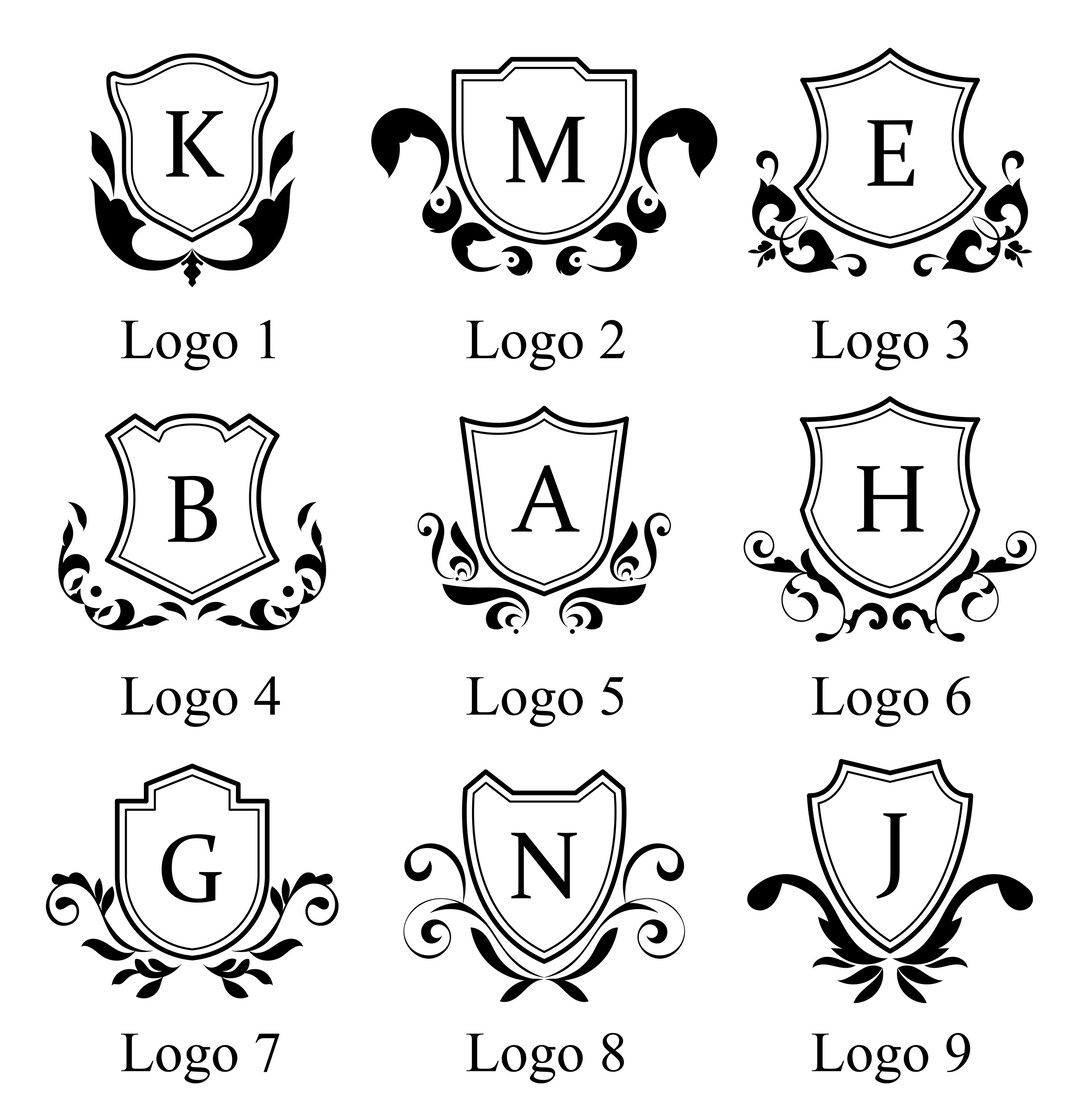 Luxury Letter Wax Seal Stamp Set, Custom Calligraphy Logo Wax Stamp