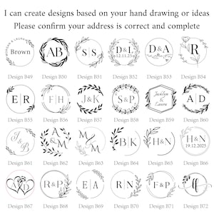 Sello de lacre, Sello de lacre personalizado, Kit de sello de lacre con letras, Kit de sello de lacre con monograma, Sello de lacre con iniciales, Sello de lacre personalizado